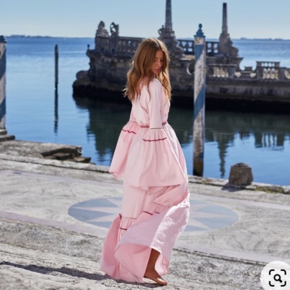 Pitusa Pink Maxi Dress